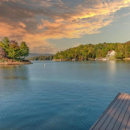 Russell'S Fort At White Oak Point: Historical Cabin On Lake Lure, Luxury, Direct Lake Access! Villa Buitenkant foto