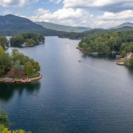 Russell'S Fort At White Oak Point: Historical Cabin On Lake Lure, Luxury, Direct Lake Access! Villa Buitenkant foto