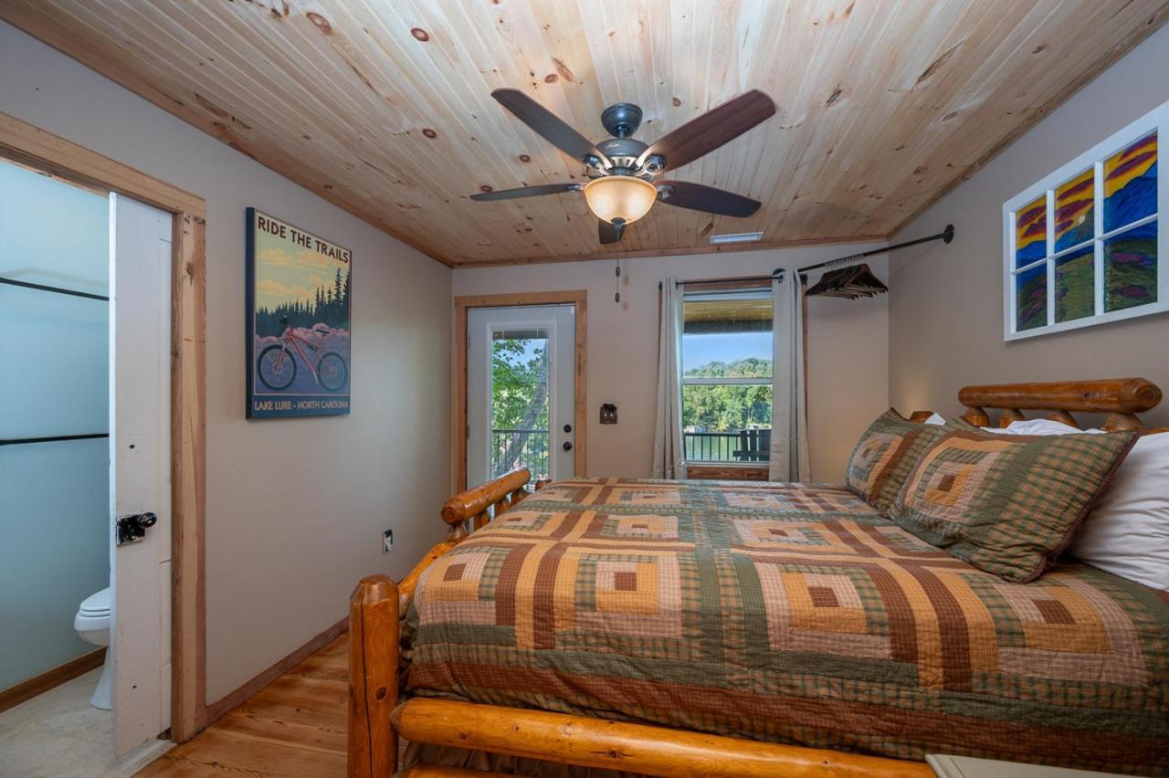 Russell'S Fort At White Oak Point: Historical Cabin On Lake Lure, Luxury, Direct Lake Access! Villa Buitenkant foto