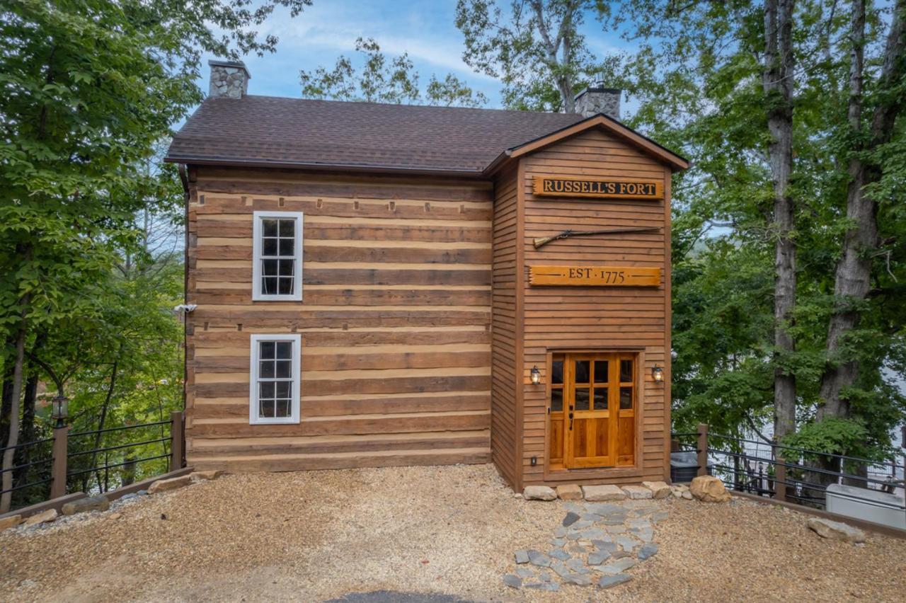 Russell'S Fort At White Oak Point: Historical Cabin On Lake Lure, Luxury, Direct Lake Access! Villa Buitenkant foto