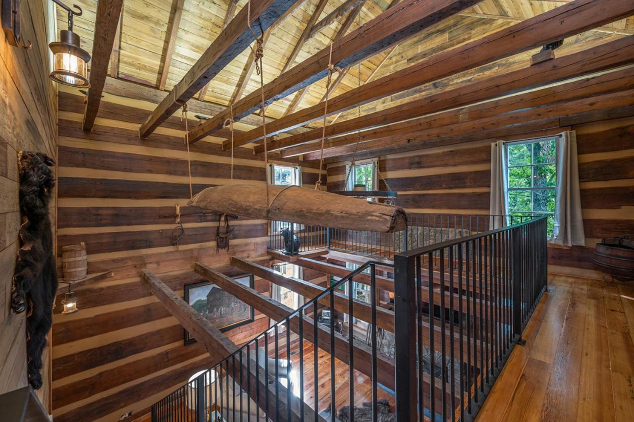 Russell'S Fort At White Oak Point: Historical Cabin On Lake Lure, Luxury, Direct Lake Access! Villa Buitenkant foto