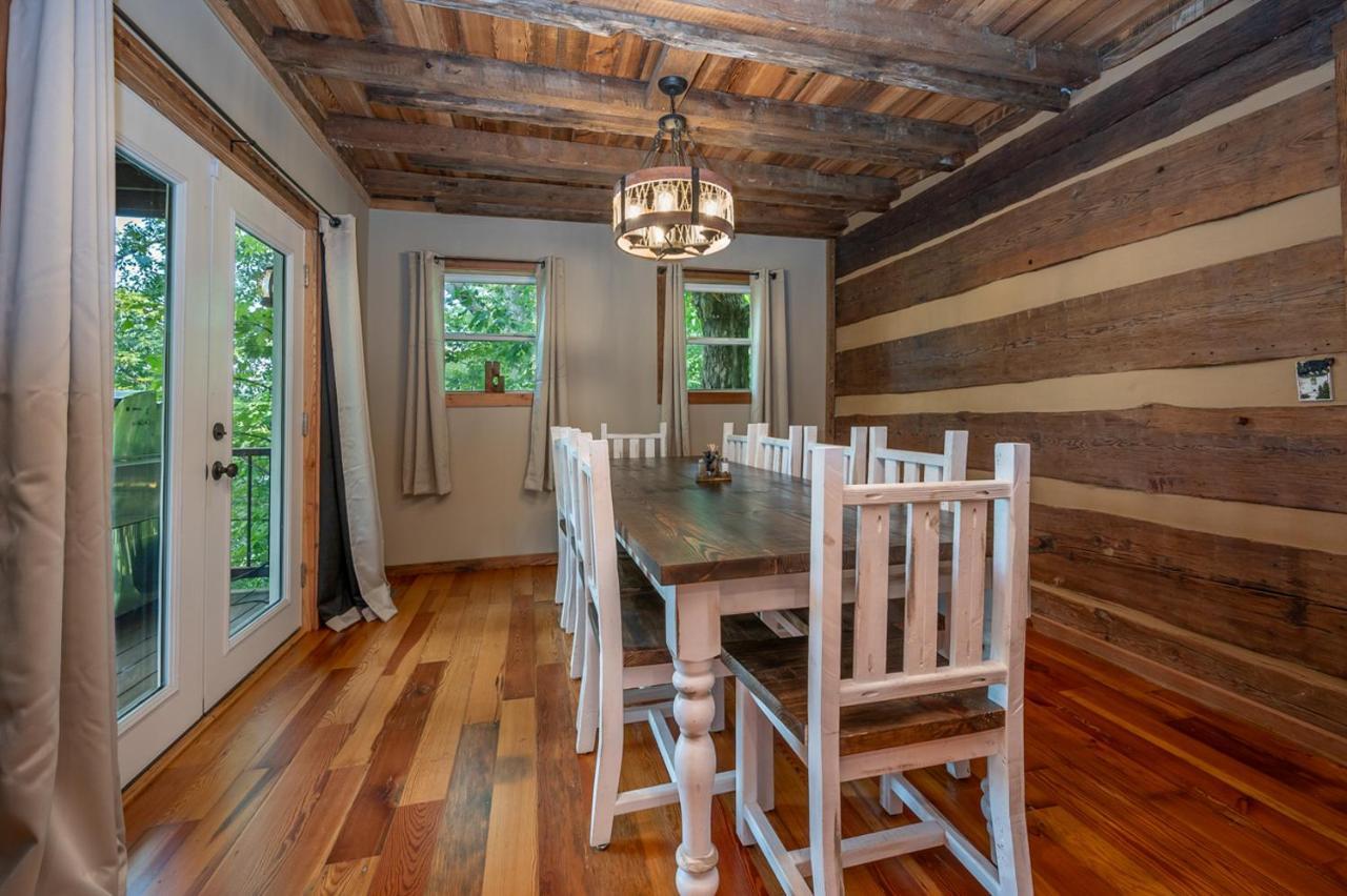 Russell'S Fort At White Oak Point: Historical Cabin On Lake Lure, Luxury, Direct Lake Access! Villa Buitenkant foto