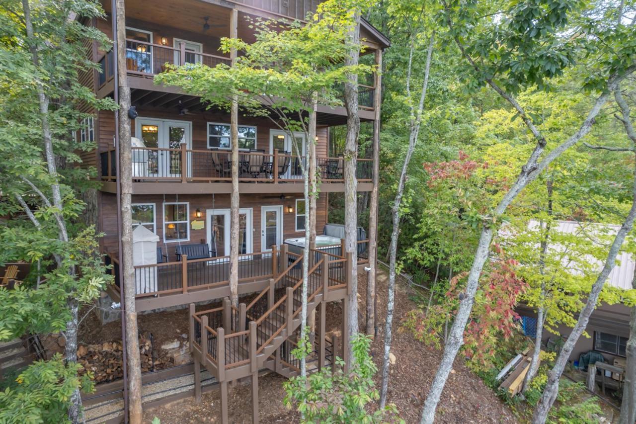 Russell'S Fort At White Oak Point: Historical Cabin On Lake Lure, Luxury, Direct Lake Access! Villa Buitenkant foto
